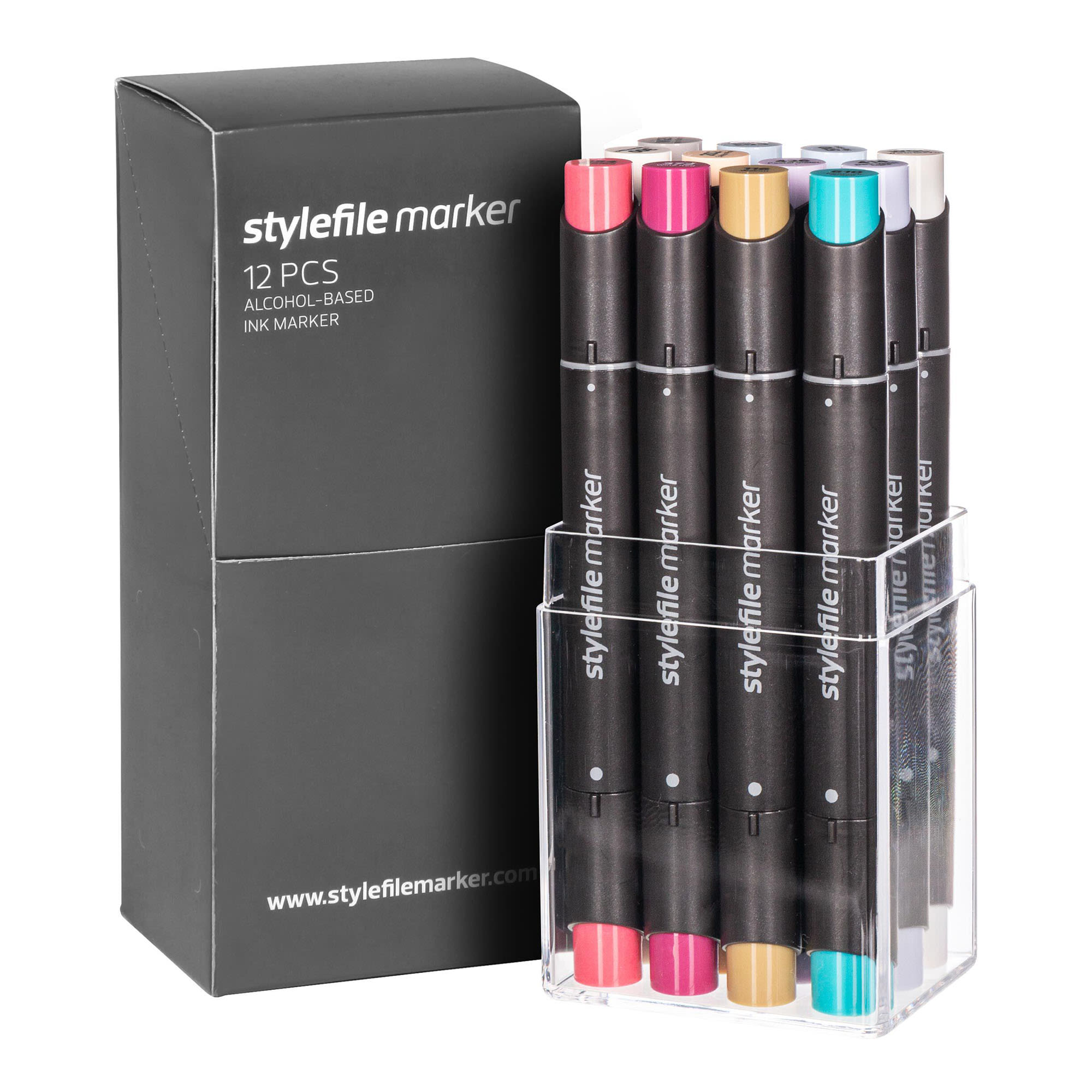 Stylefile® Marker 12er Multi Set 43 multicolored - AzvXjfXc