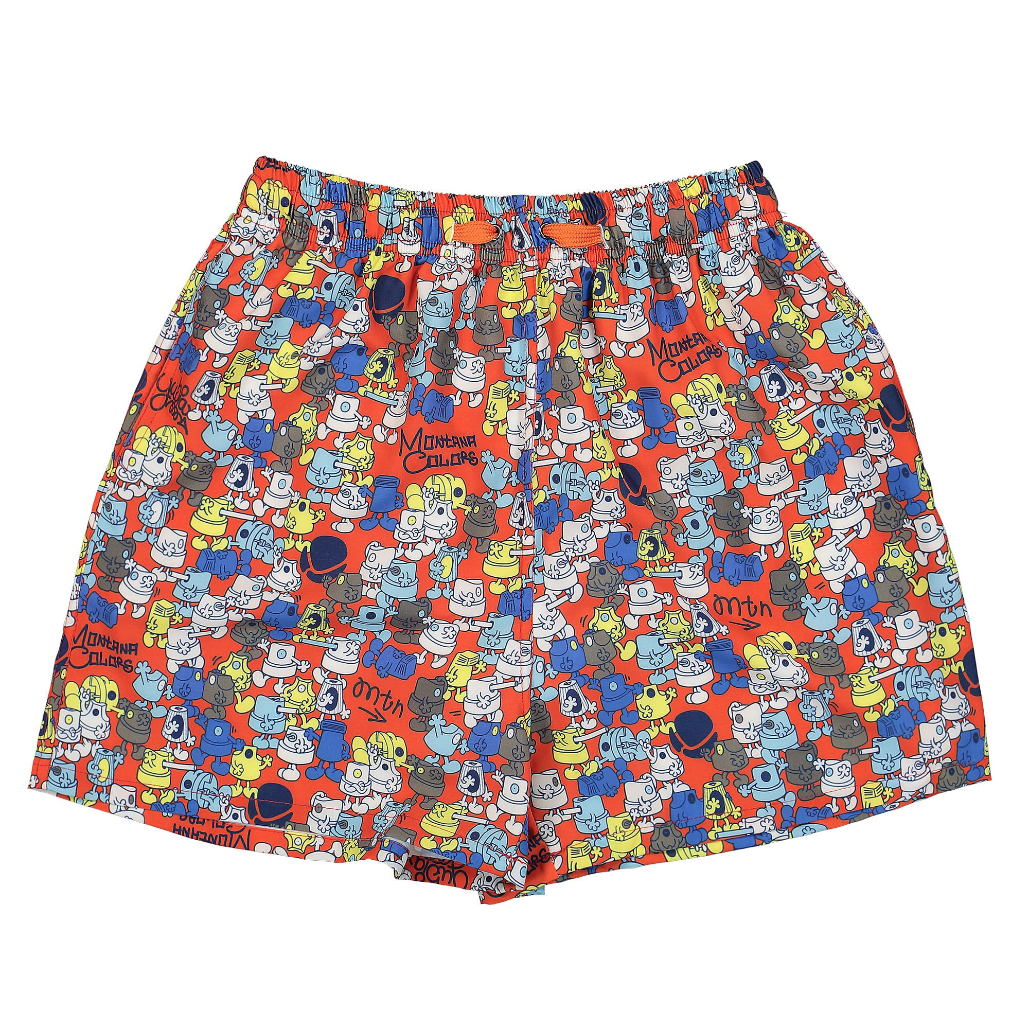 MTN® x YUBIA Swim Short red / multicolored - yrWiG4bt