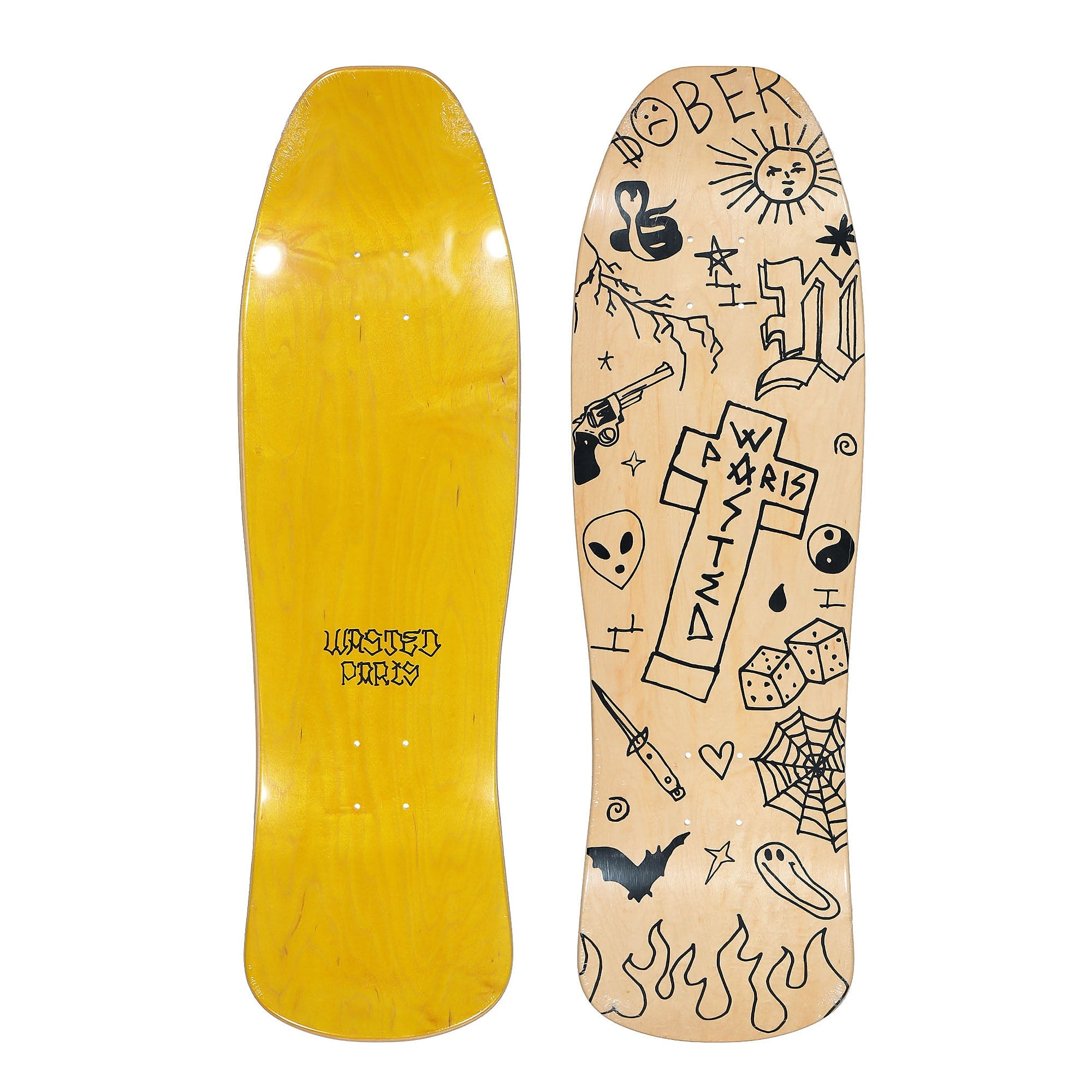 Wasted Paris® Locals Board black / beige - R5NT3Gs1