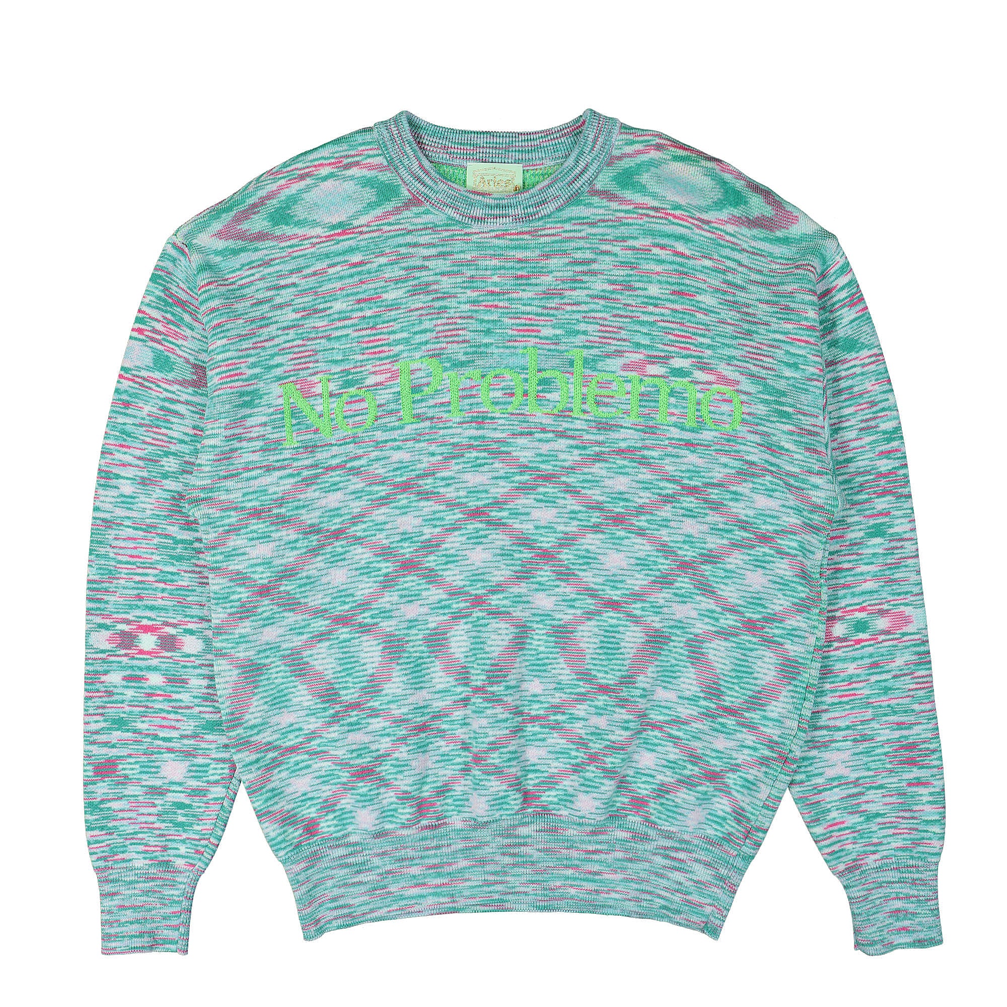 Aries® Space Dye No Problemo Knit green / multicolored - akX8HoH2