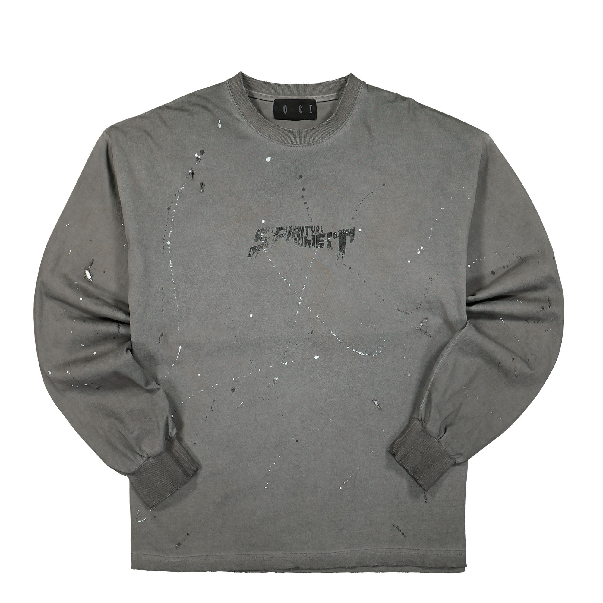 Someit® Solver LS Vintage Tee gray - eXgWwjyl