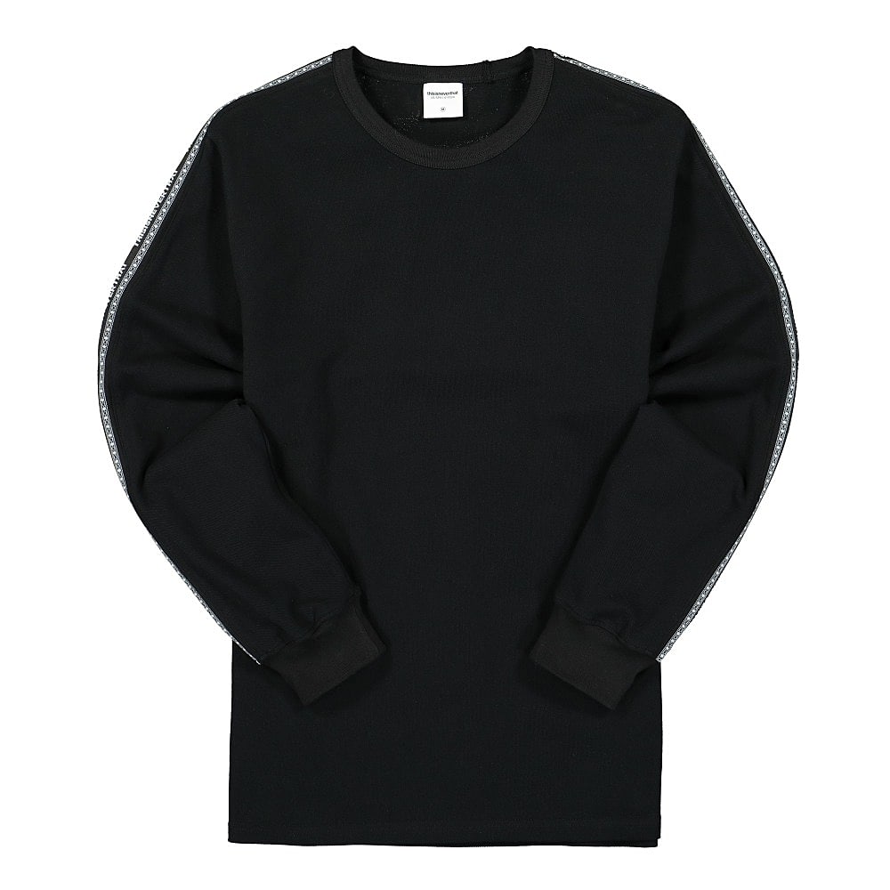 thisisneverthat® Taped Longsleeve Top black - NZSFqd5o