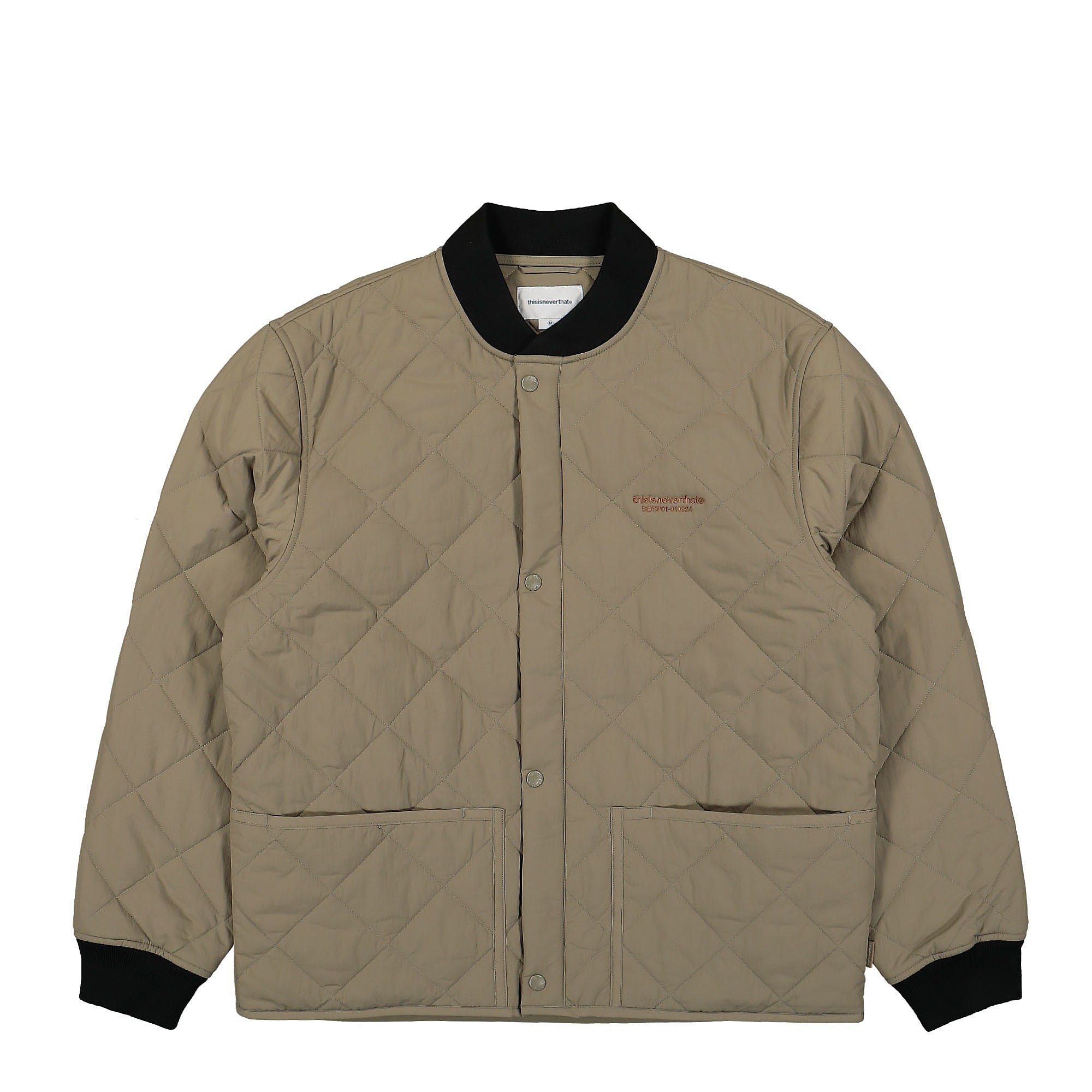 thisisneverthat® Globe Quilted Jacket green - jCw8s9Dg