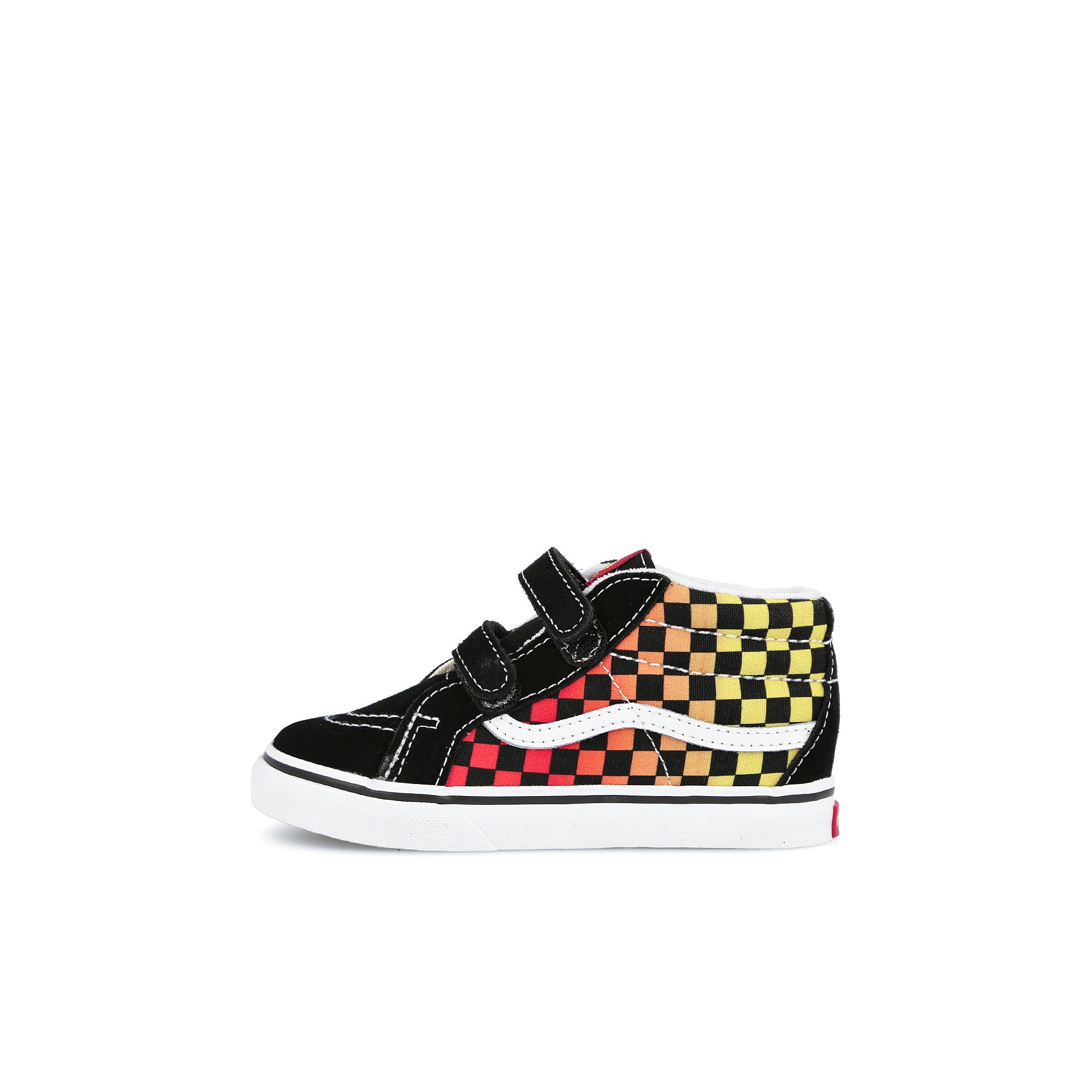 Vans® sk8-mid reissue v infants white / yellow / orange / red - NLTePxt2