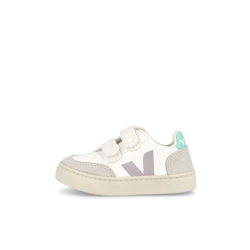 Veja® small v-12 velcro chromefree white - zjjHZvuL