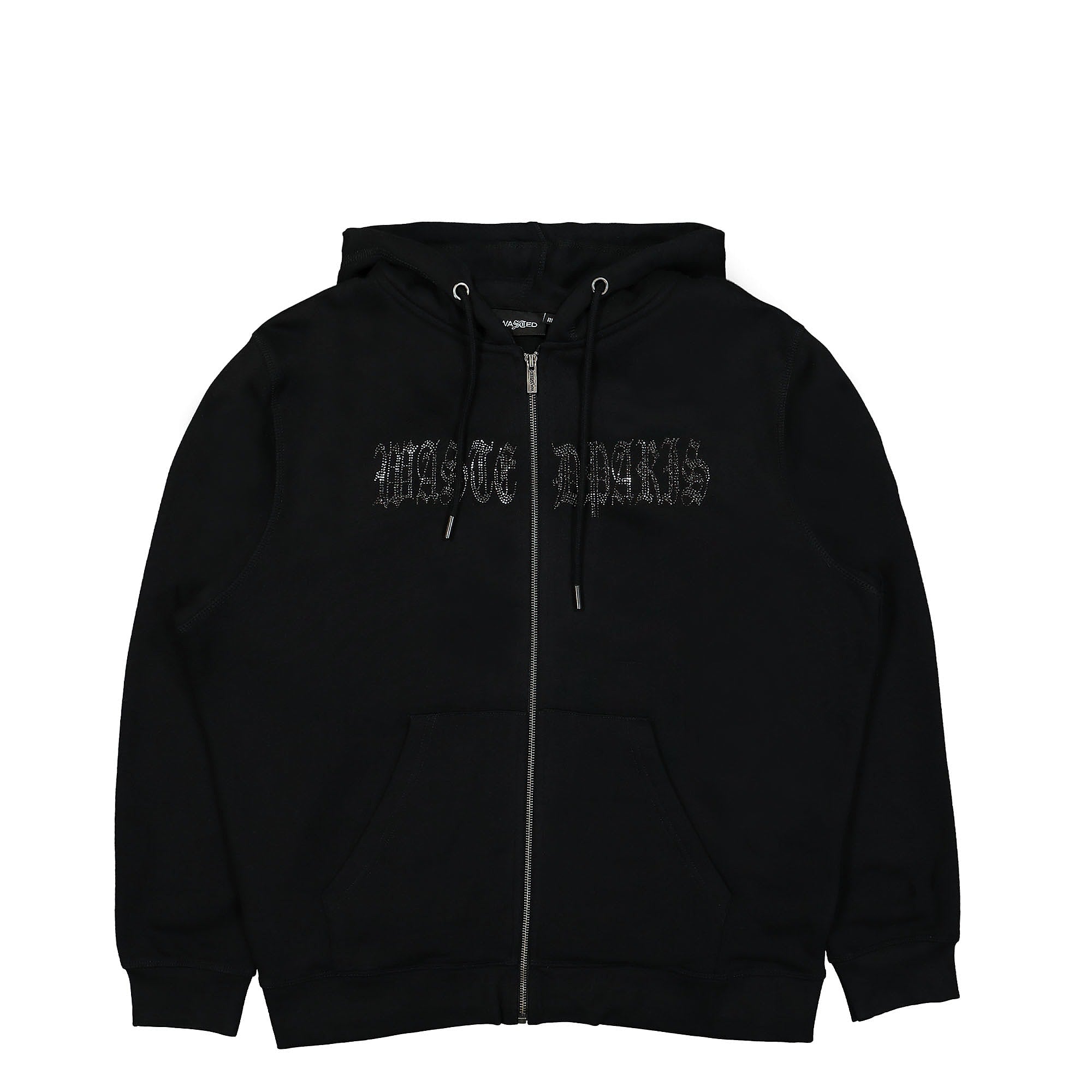 Wasted Paris® Iron Arch Zip Hoodie black - VzXWKzkw