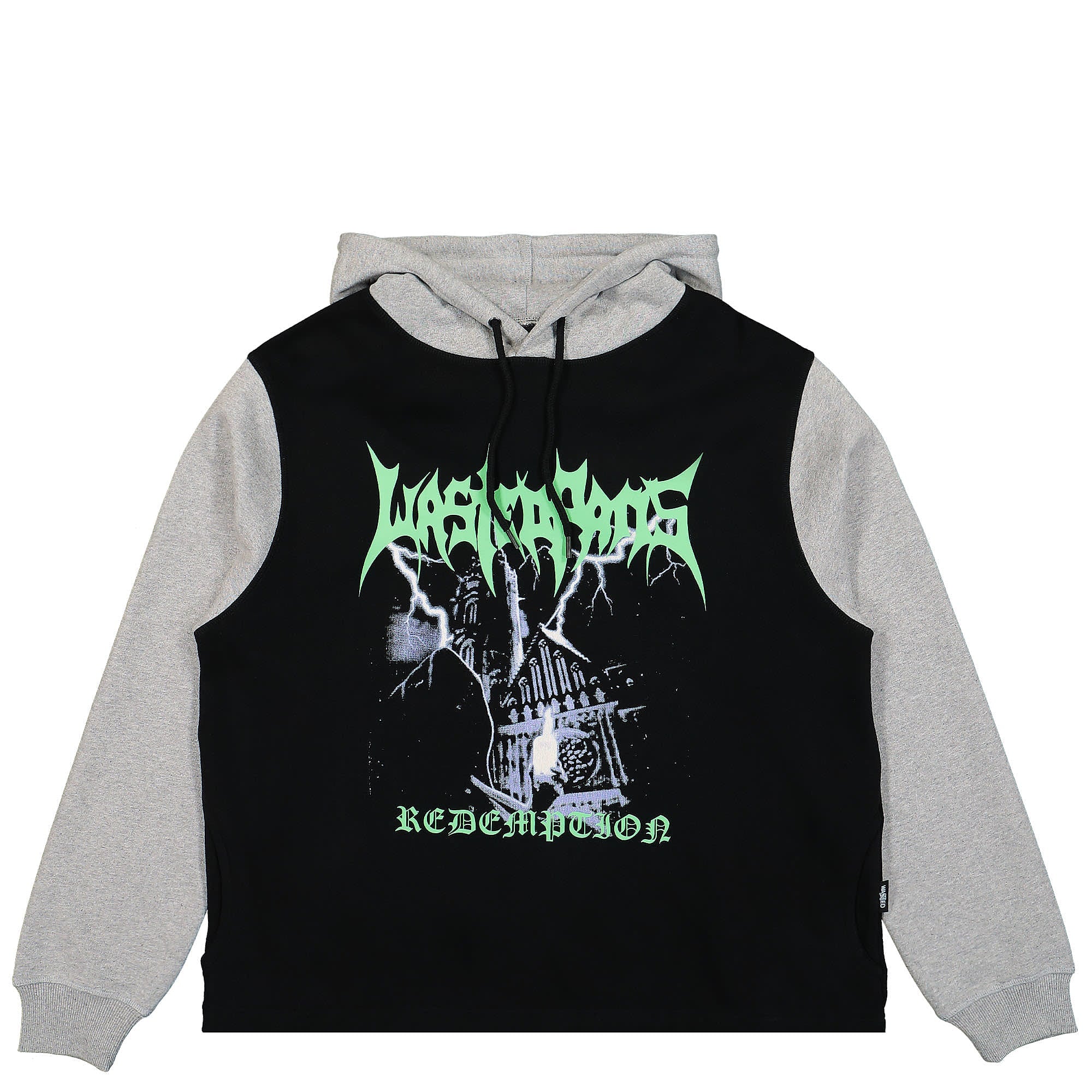 Wasted Paris® Redemption Hoodie black - Fac2tzFt