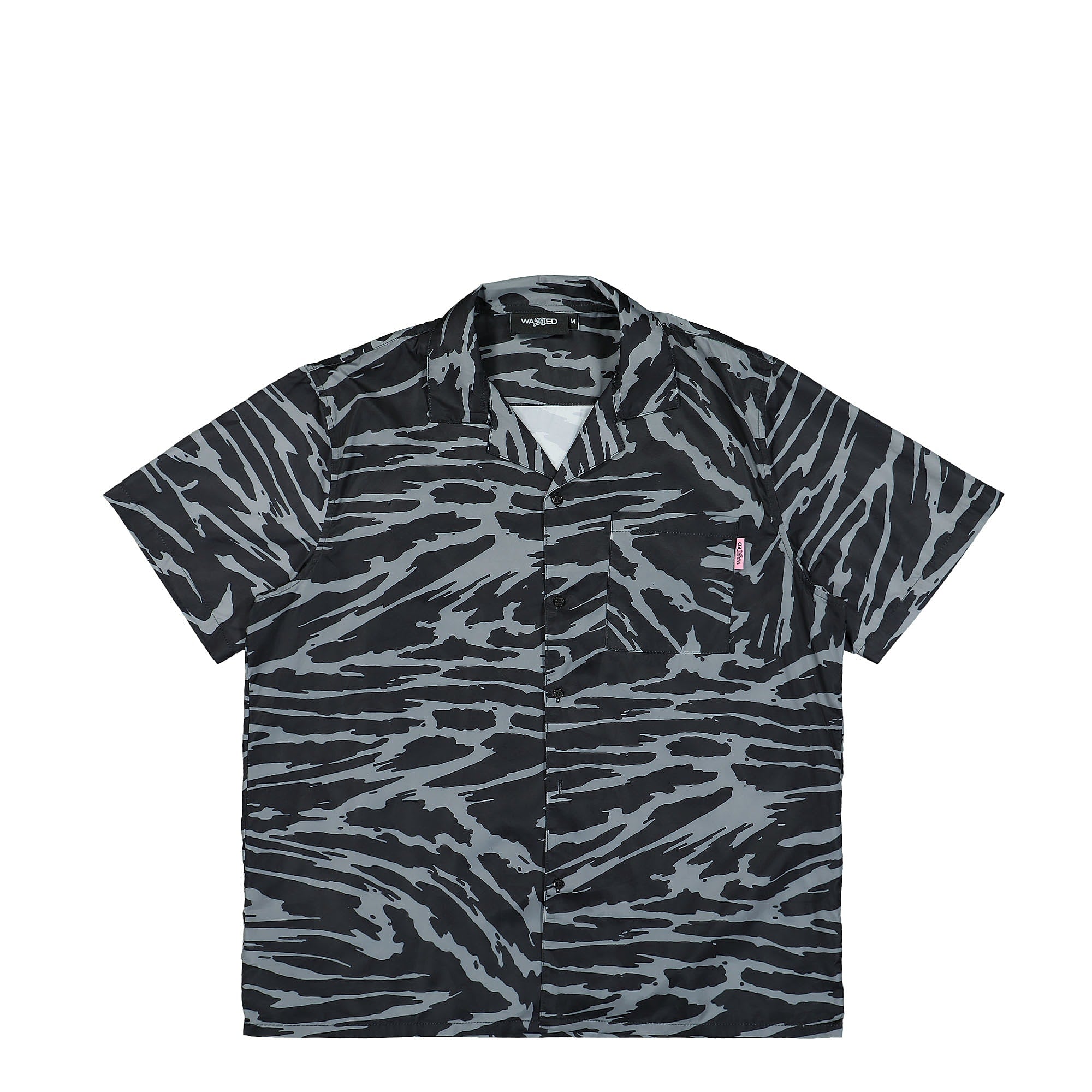 Wasted Paris® Allover Harvey Shirt black / gray - r6ctuAkp