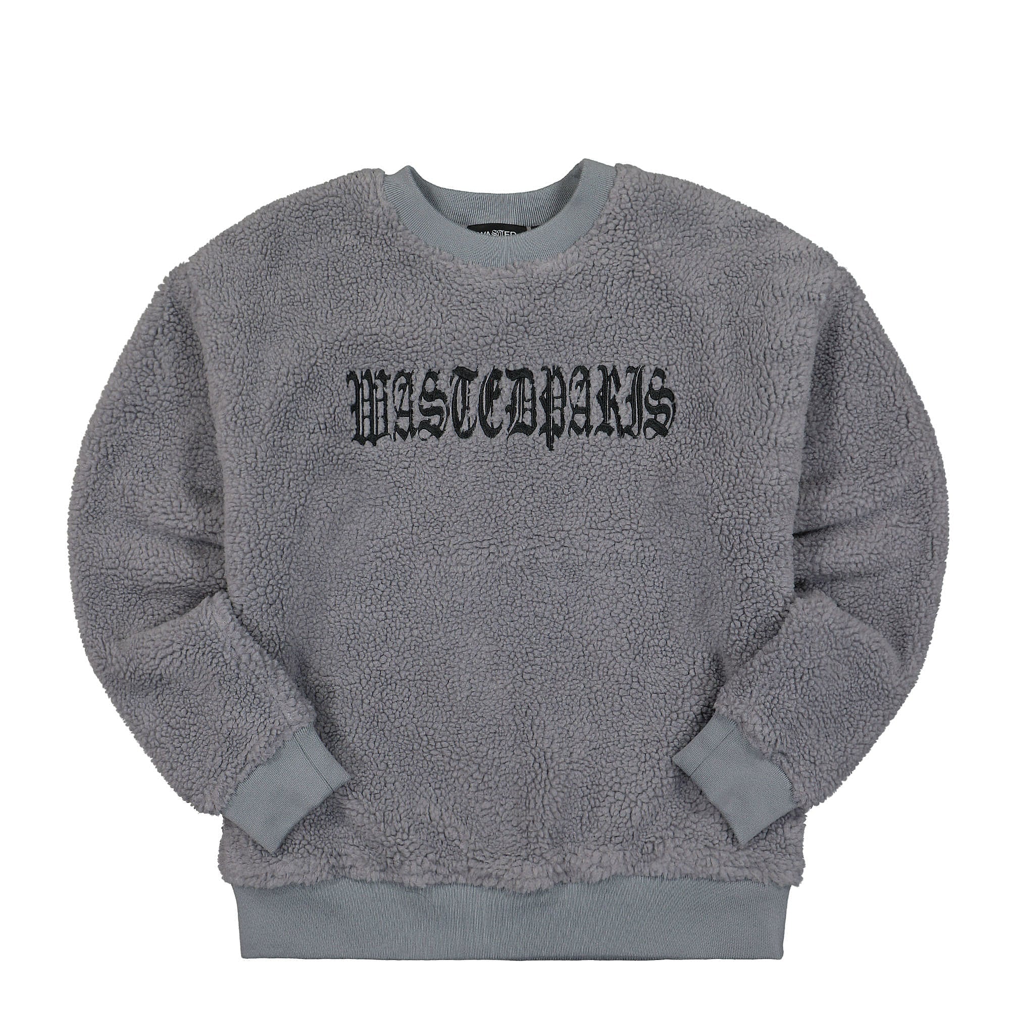 Wasted Paris® Kingdom Sherpa Crew Neck gray - o3LgFvjr