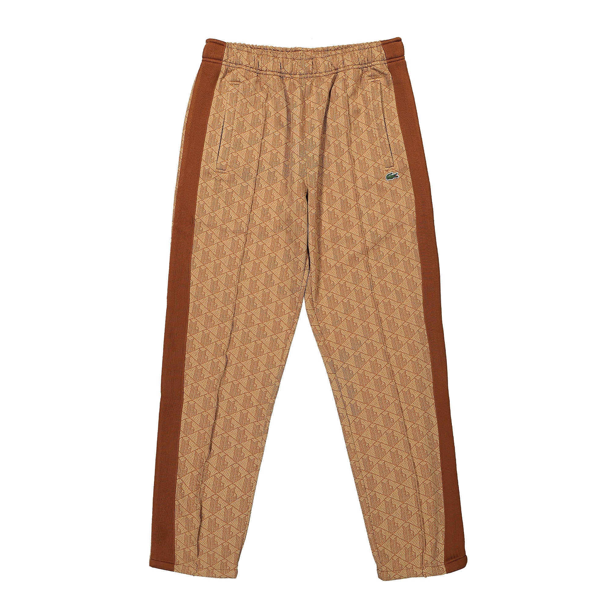 Lacoste® Monogram Print Trackpant brown - A6p9ytEh