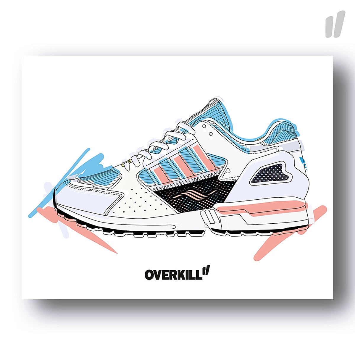 Overkill® ZX10K OG Consortium Postkarte Standard multicolored - JqmGgdhv