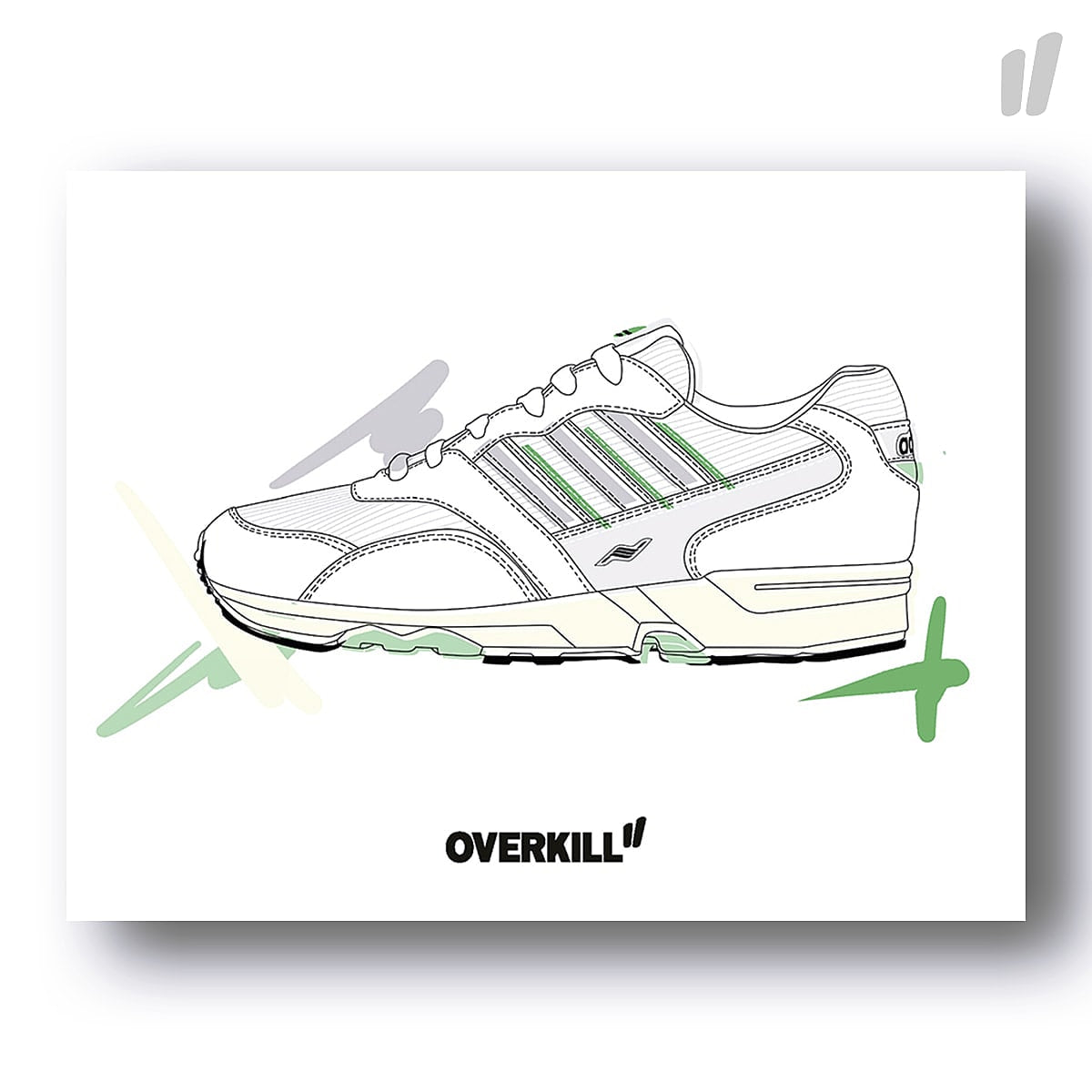 Overkill® ZX 2020 Postkarte Standard multicolored - q06aHPXN