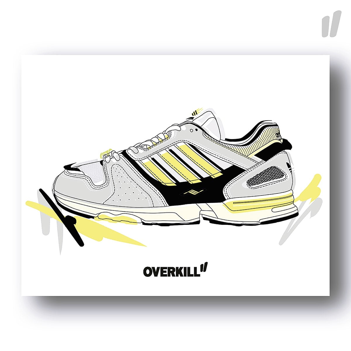 Overkill® ZX 4500 Postkarte Standard multicolored - Fecc33Vv