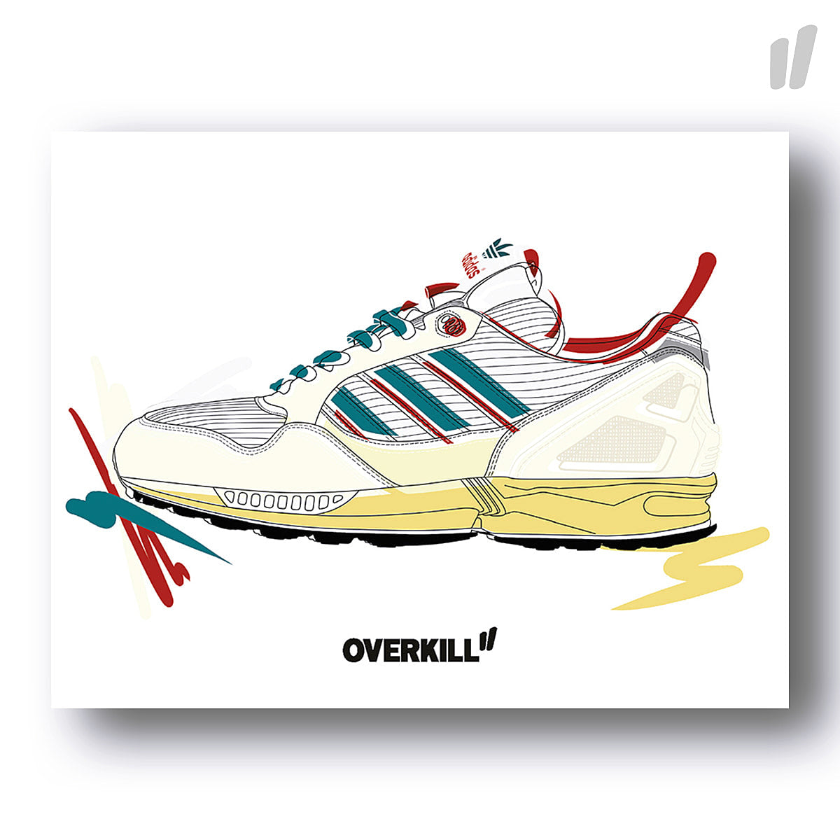 Overkill® ZX 6000 Postkarte Standard multicolored - VGnCFT5c